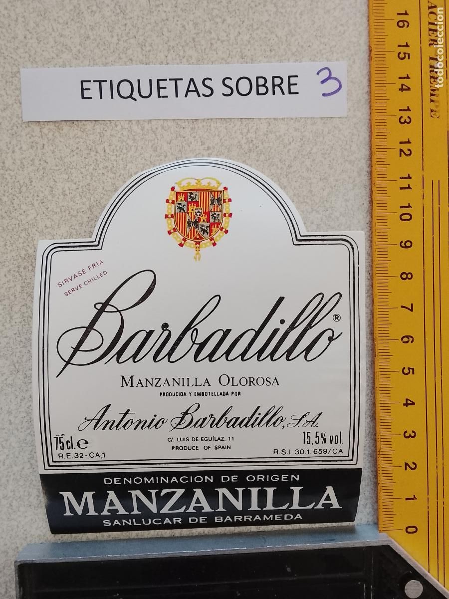 Etiquetas antiguas: HAGA SU OFERTA - ANTIGUA ETIQUETA DE VINOS DE JEREZ LICOR ETC OFERTAS POR LOTES MUCHAS EN MI PERFIL