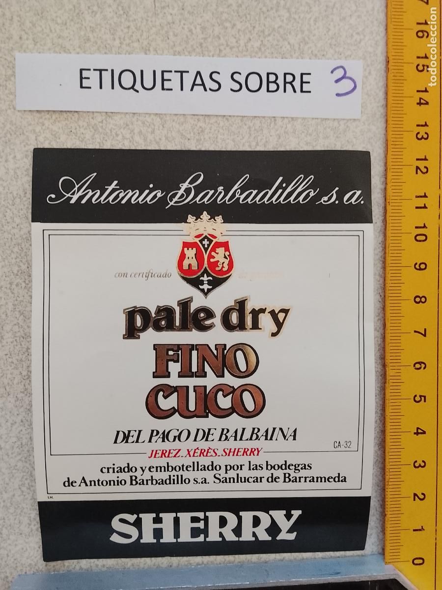Etiquetas antiguas: HAGA SU OFERTA - ANTIGUA ETIQUETA DE VINOS DE JEREZ LICOR ETC OFERTAS POR LOTES MUCHAS EN MI PERFIL