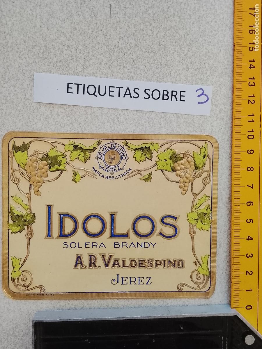 Old Labels: HAGA SU OFERTA - ANTIGUA ETIQUETA DE VINOS DE JEREZ LICOR ETC OFERTAS POR LOTES MUCHAS EN MI PERFIL