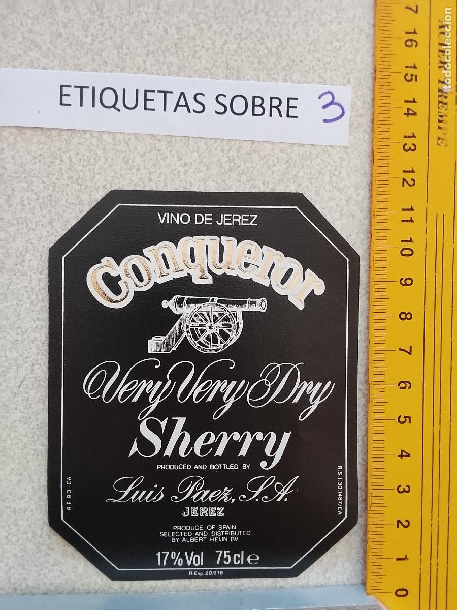 Etiquetas antiguas: HAGA SU OFERTA - ANTIGUA ETIQUETA DE VINOS DE JEREZ LICOR ETC OFERTAS POR LOTES MUCHAS EN MI PERFIL
