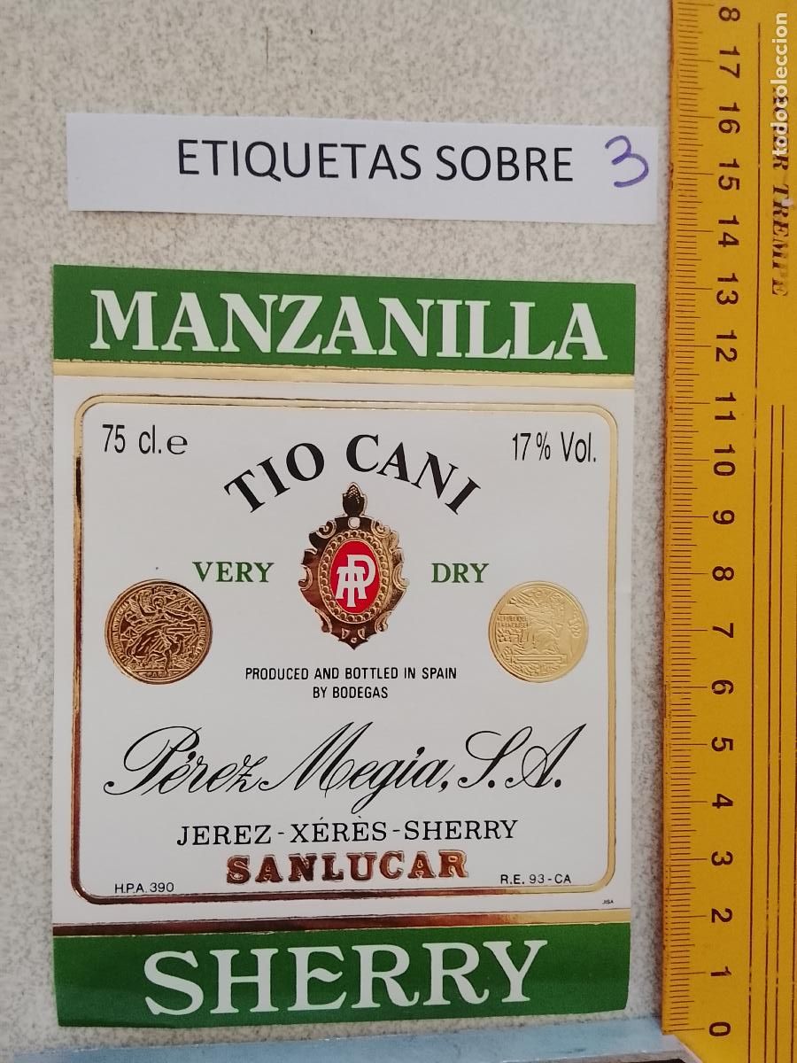 Etiquetas antiguas: HAGA SU OFERTA - ANTIGUA ETIQUETA DE VINOS DE JEREZ LICOR ETC OFERTAS POR LOTES MUCHAS EN MI PERFIL