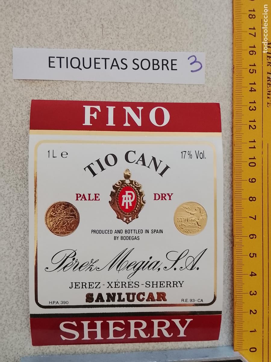 Etiquetas antiguas: HAGA SU OFERTA - ANTIGUA ETIQUETA DE VINOS DE JEREZ LICOR ETC OFERTAS POR LOTES MUCHAS EN MI PERFIL