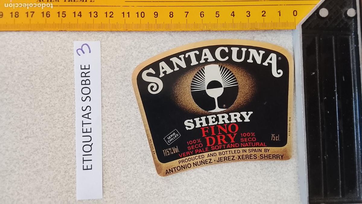 Etiquetas antiguas: HAGA SU OFERTA - ANTIGUA ETIQUETA DE VINOS DE JEREZ LICOR ETC OFERTAS POR LOTES MUCHAS EN MI PERFIL
