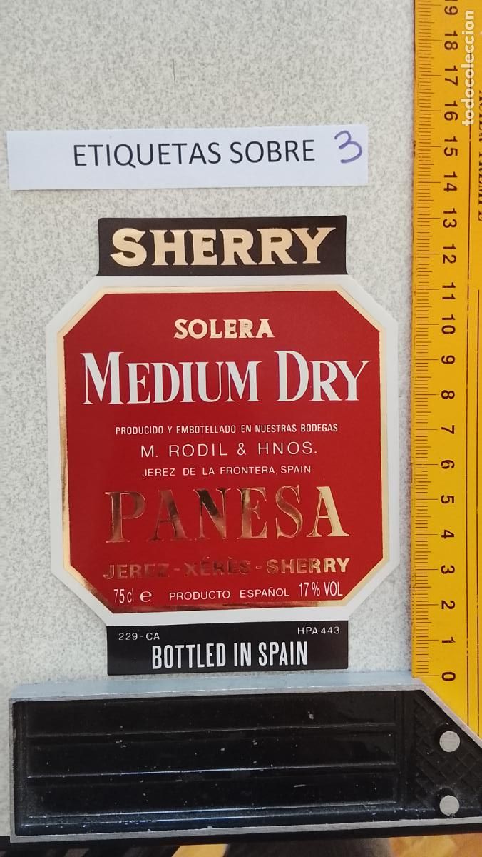 Etichette antiche: HAGA SU OFERTA - ANTIGUA ETIQUETA DE VINOS DE JEREZ LICOR ETC OFERTAS POR LOTES MUCHAS EN MI PERFIL