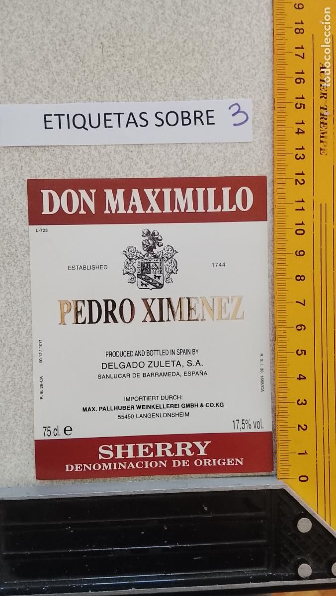 Etichette antiche: HAGA SU OFERTA - ANTIGUA ETIQUETA DE VINOS DE JEREZ LICOR ETC OFERTAS POR LOTES MUCHAS EN MI PERFIL