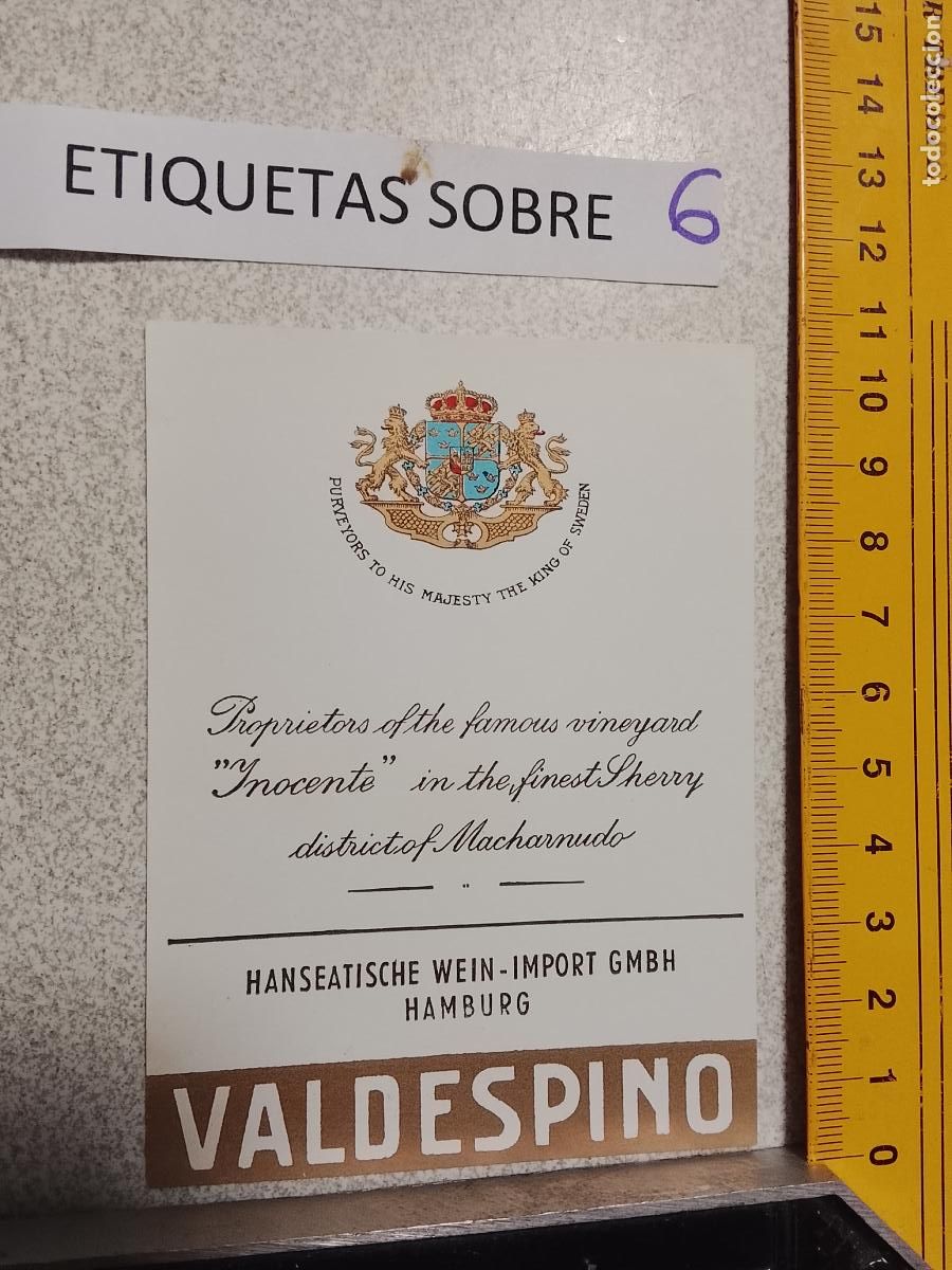 Etiquetas antiguas: HAGA SU OFERTA - ANTIGUA ETIQUETA DE VINOS DE JEREZ LICOR ETC OFERTAS POR LOTES MUCHAS EN MI PERFIL