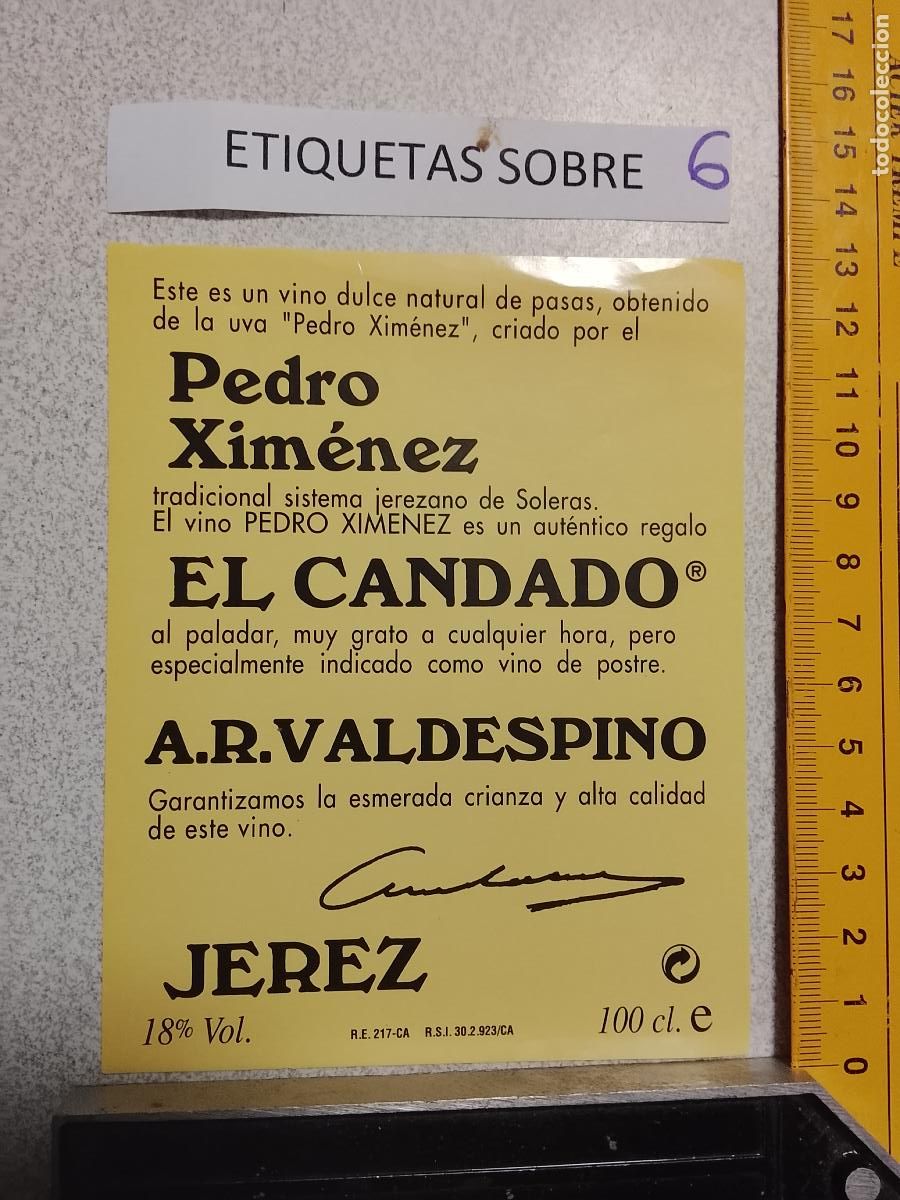 Etiquetas antiguas: HAGA SU OFERTA - ANTIGUA ETIQUETA DE VINOS DE JEREZ LICOR ETC OFERTAS POR LOTES MUCHAS EN MI PERFIL