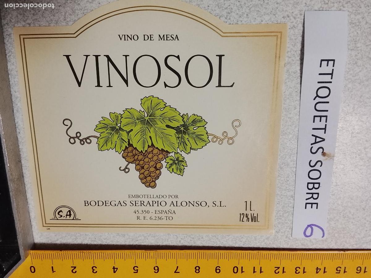 Old Labels: HAGA SU OFERTA - ANTIGUA ETIQUETA DE VINOS DE JEREZ LICOR ETC OFERTAS POR LOTES MUCHAS EN MI PERFIL