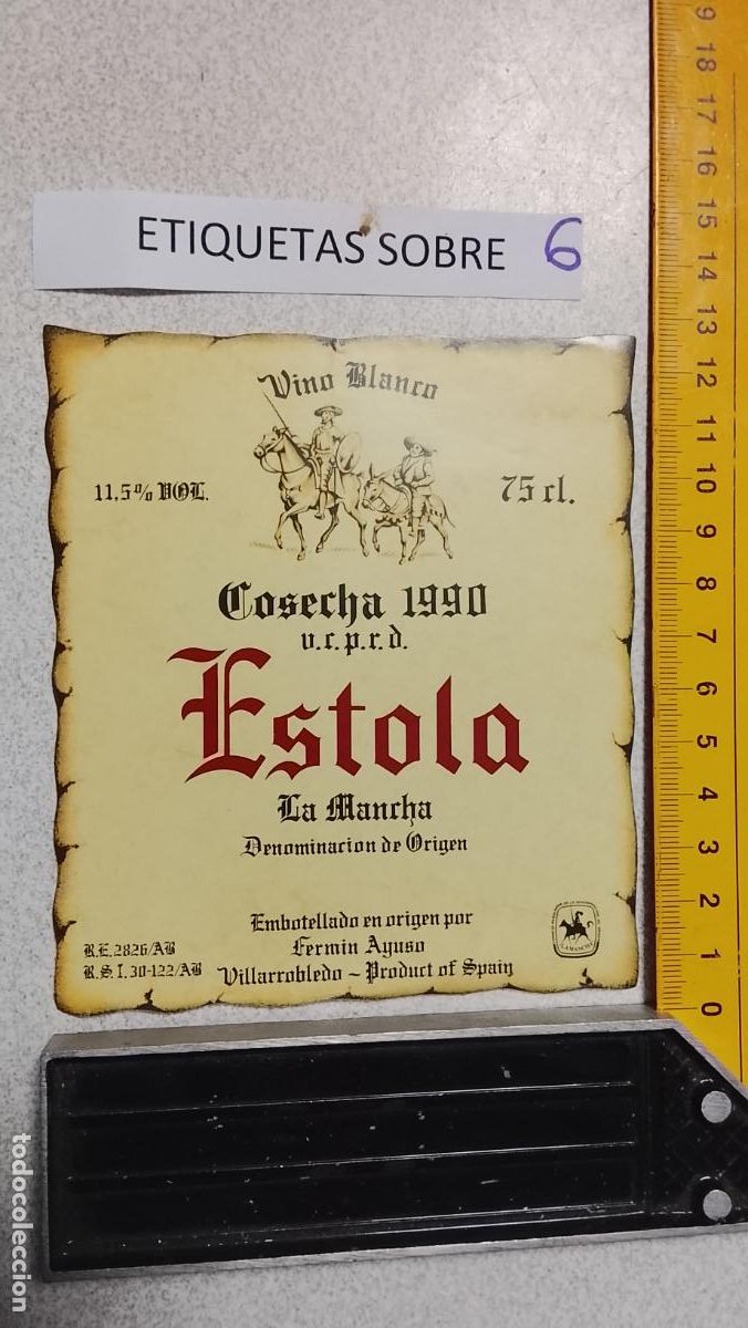 Etiquetas antiguas: HAGA SU OFERTA - ANTIGUA ETIQUETA DE VINOS DE JEREZ LICOR ETC OFERTAS POR LOTES MUCHAS EN MI PERFIL