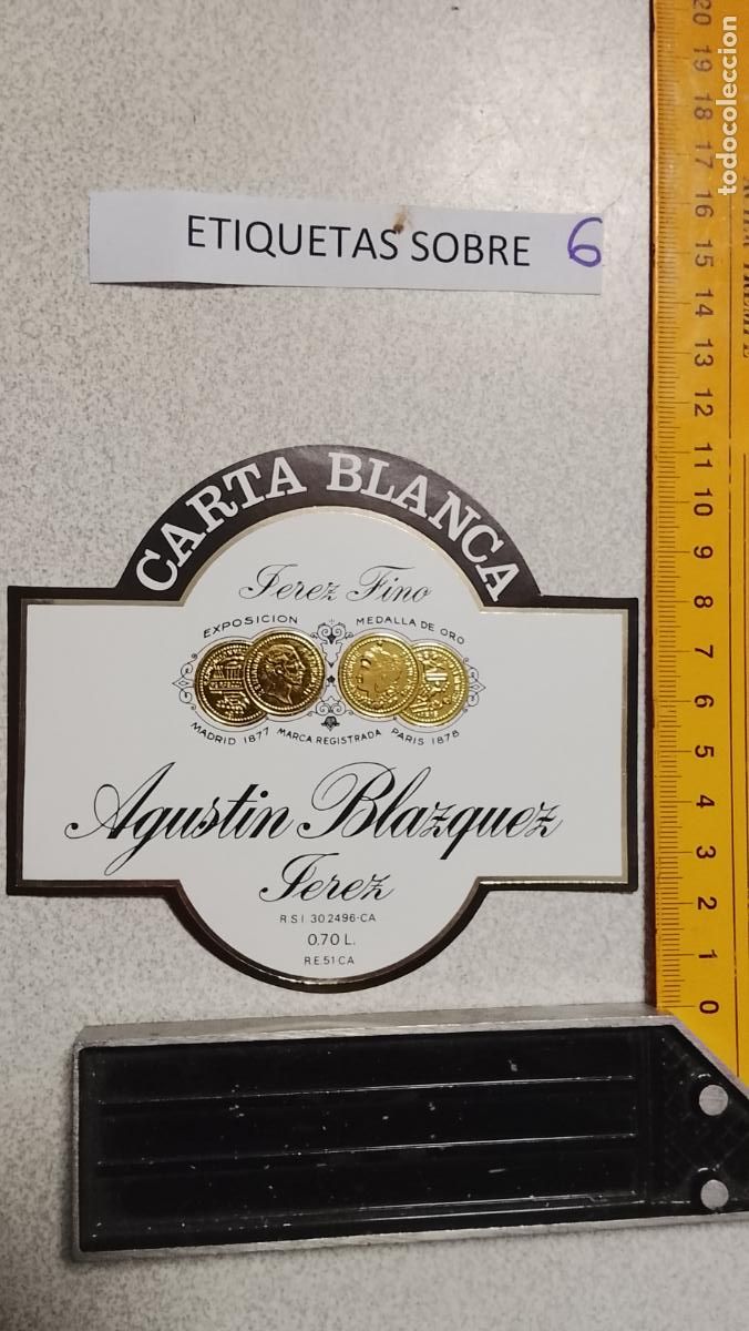 Etiquetas antiguas: HAGA SU OFERTA - ANTIGUA ETIQUETA DE VINOS DE JEREZ LICOR ETC OFERTAS POR LOTES MUCHAS EN MI PERFIL
