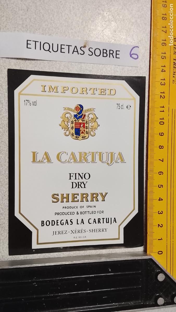 Etiquetas antiguas: HAGA SU OFERTA - ANTIGUA ETIQUETA DE VINOS DE JEREZ LICOR ETC OFERTAS POR LOTES MUCHAS EN MI PERFIL