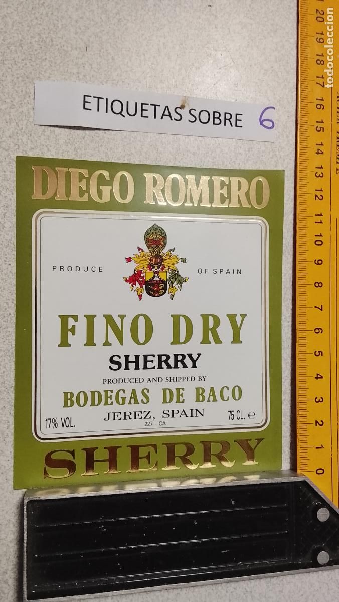 Etiquetas antiguas: HAGA SU OFERTA - ANTIGUA ETIQUETA DE VINOS DE JEREZ LICOR ETC OFERTAS POR LOTES MUCHAS EN MI PERFIL
