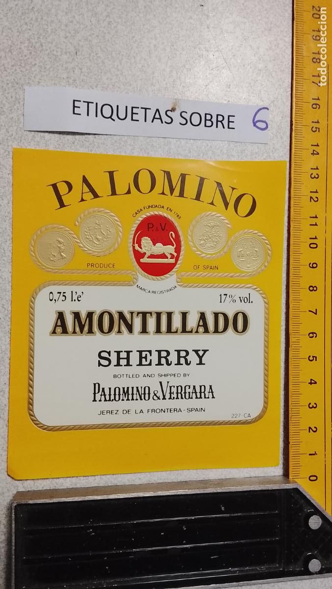 Etiquetas antiguas: HAGA SU OFERTA - ANTIGUA ETIQUETA DE VINOS DE JEREZ LICOR ETC OFERTAS POR LOTES MUCHAS EN MI PERFIL