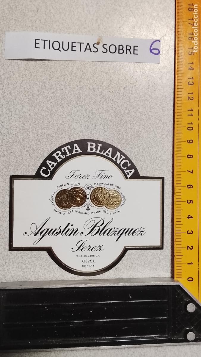 Etiquetas antiguas: HAGA SU OFERTA - ANTIGUA ETIQUETA DE VINOS DE JEREZ LICOR ETC OFERTAS POR LOTES MUCHAS EN MI PERFIL