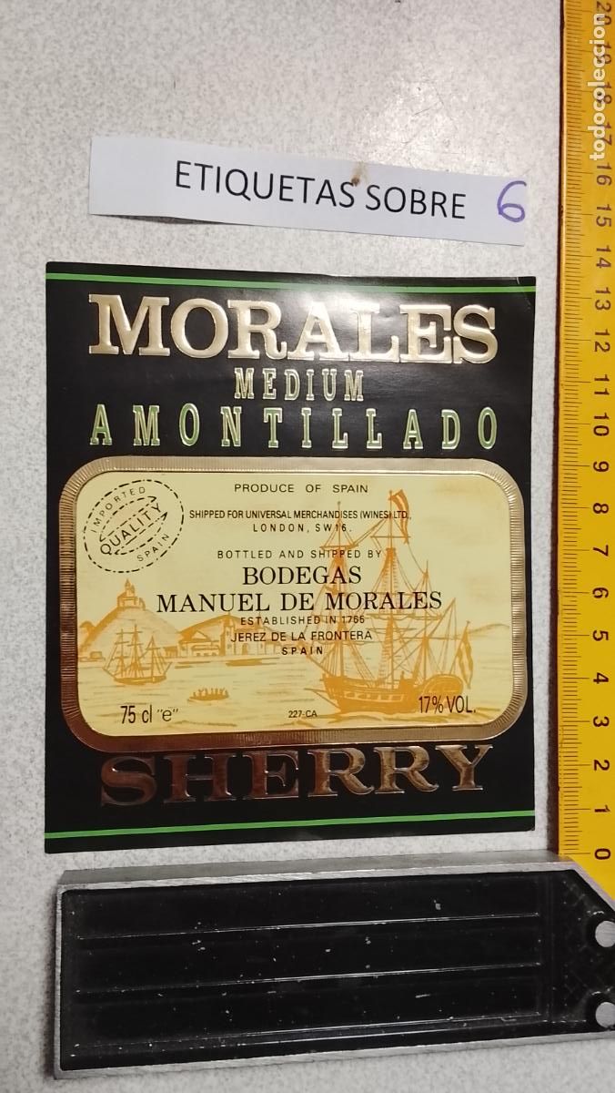Etiquetas antiguas: HAGA SU OFERTA - ANTIGUA ETIQUETA DE VINOS DE JEREZ LICOR ETC OFERTAS POR LOTES MUCHAS EN MI PERFIL