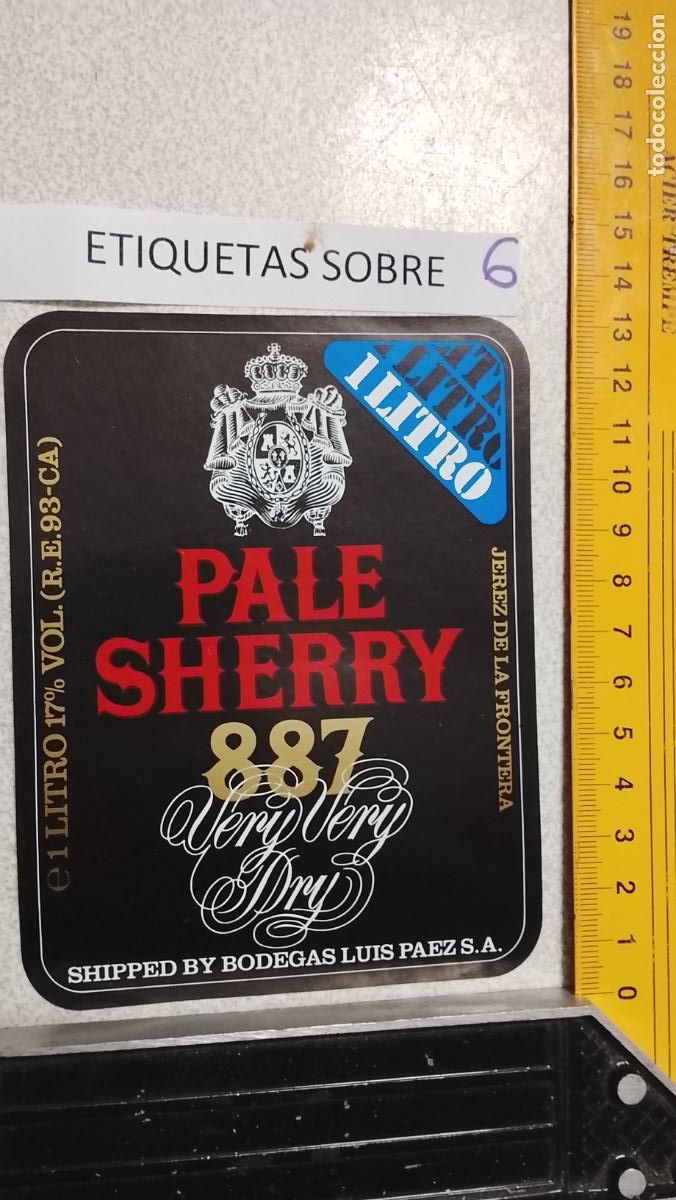 Etiquetas antiguas: HAGA SU OFERTA - ANTIGUA ETIQUETA DE VINOS DE JEREZ LICOR ETC OFERTAS POR LOTES MUCHAS EN MI PERFIL