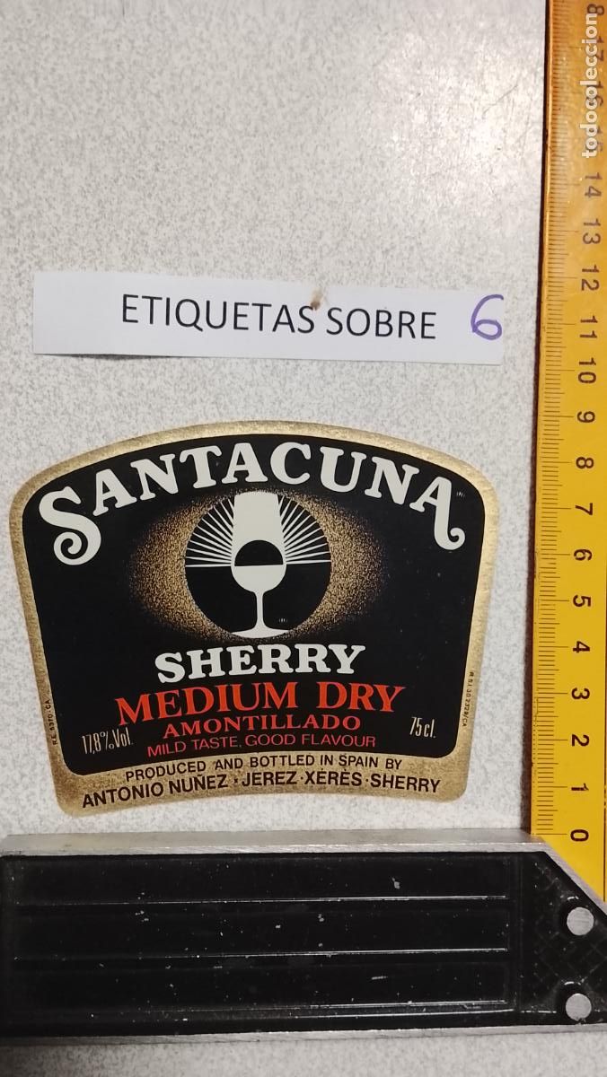 Etiquetas antiguas: HAGA SU OFERTA - ANTIGUA ETIQUETA DE VINOS DE JEREZ LICOR ETC OFERTAS POR LOTES MUCHAS EN MI PERFIL