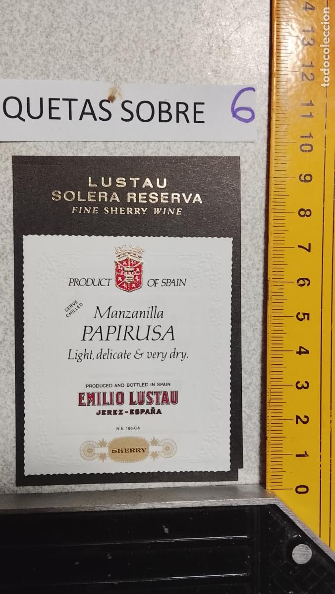 &Eacute;tiquettes anciennes: HAGA SU OFERTA - ANTIGUA ETIQUETA DE VINOS DE JEREZ LICOR ETC OFERTAS POR LOTES MUCHAS EN MI PERFIL