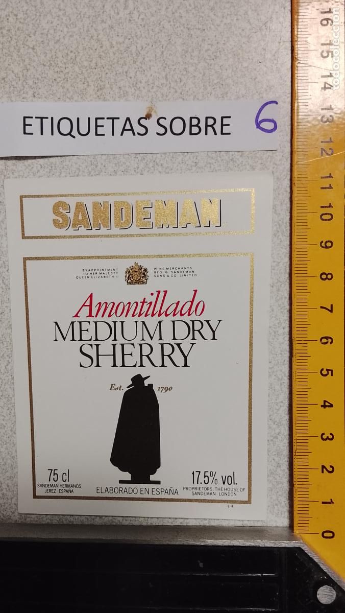 &Eacute;tiquettes anciennes: HAGA SU OFERTA - ANTIGUA ETIQUETA DE VINOS DE JEREZ LICOR ETC OFERTAS POR LOTES MUCHAS EN MI PERFIL