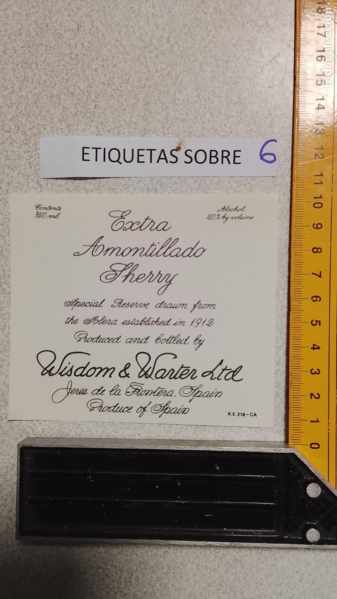 &Eacute;tiquettes anciennes: HAGA SU OFERTA - ANTIGUA ETIQUETA DE VINOS DE JEREZ LICOR ETC OFERTAS POR LOTES MUCHAS EN MI PERFIL