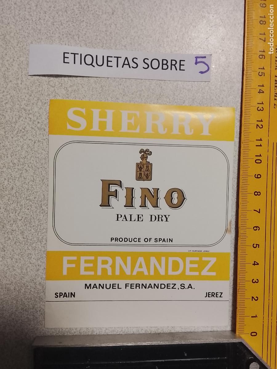 Etiquetas antiguas: HAGA SU OFERTA - ANTIGUA ETIQUETA DE VINOS DE JEREZ LICOR ETC OFERTAS POR LOTES MUCHAS EN MI PERFIL
