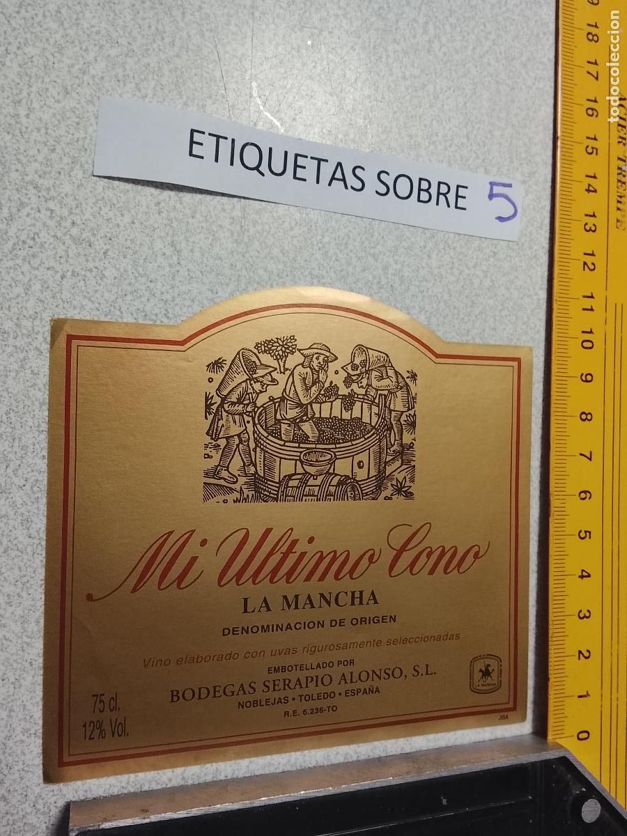 Etiquetas antiguas: HAGA SU OFERTA - ANTIGUA ETIQUETA DE VINOS DE JEREZ LICOR ETC OFERTAS POR LOTES MUCHAS EN MI PERFIL