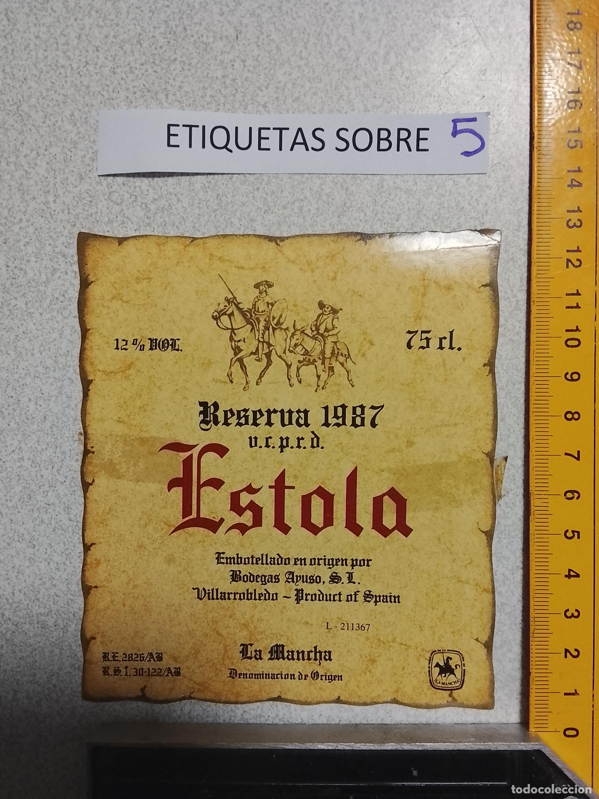Etiquetas antiguas: HAGA SU OFERTA - ANTIGUA ETIQUETA DE VINOS DE JEREZ LICOR ETC OFERTAS POR LOTES MUCHAS EN MI PERFIL