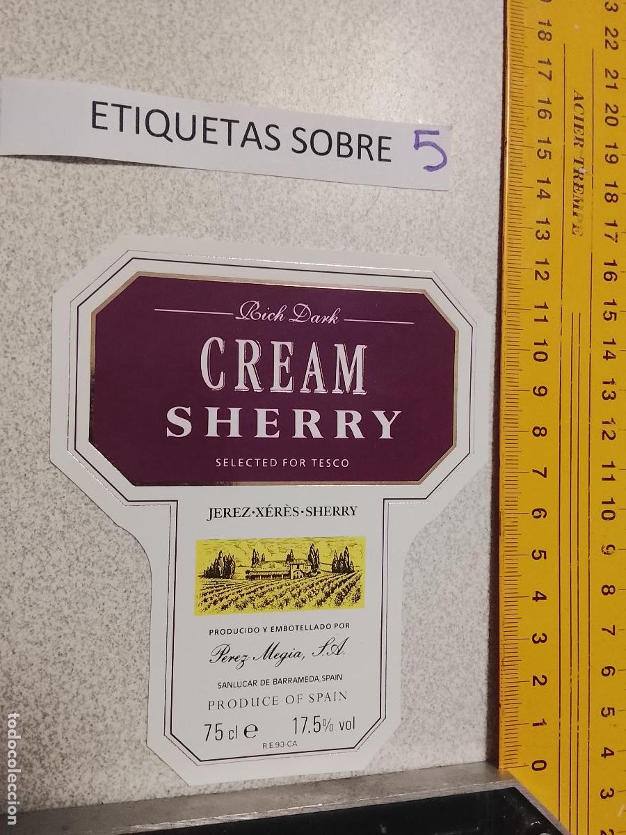 &Eacute;tiquettes anciennes: HAGA SU OFERTA - ANTIGUA ETIQUETA DE VINOS DE JEREZ LICOR ETC OFERTAS POR LOTES MUCHAS EN MI PERFIL