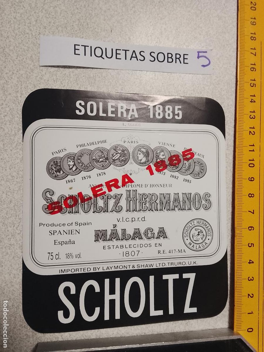 &Eacute;tiquettes anciennes: HAGA SU OFERTA - ANTIGUA ETIQUETA DE VINOS DE JEREZ LICOR ETC OFERTAS POR LOTES MUCHAS EN MI PERFIL