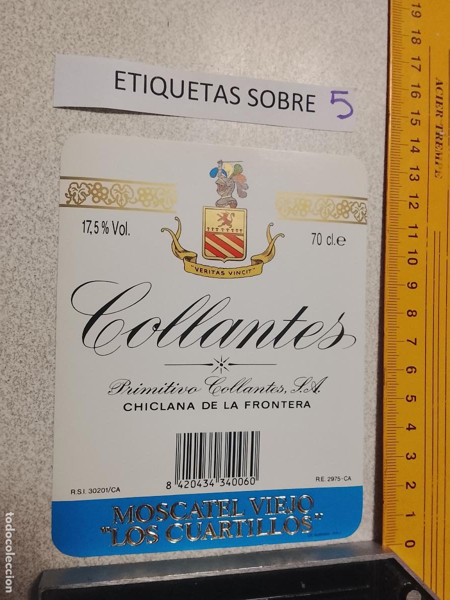 Etiquetas antiguas: HAGA SU OFERTA - ANTIGUA ETIQUETA DE VINOS DE JEREZ LICOR ETC OFERTAS POR LOTES MUCHAS EN MI PERFIL