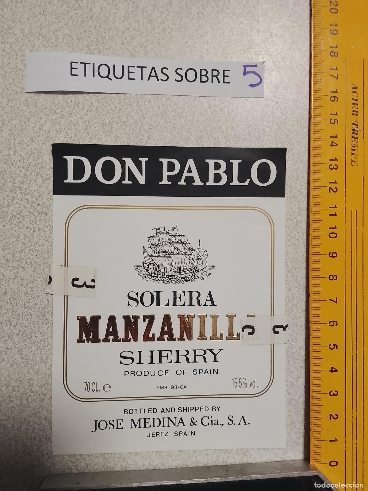 Etiquetas antiguas: HAGA SU OFERTA - ANTIGUA ETIQUETA DE VINOS DE JEREZ LICOR ETC OFERTAS POR LOTES MUCHAS EN MI PERFIL