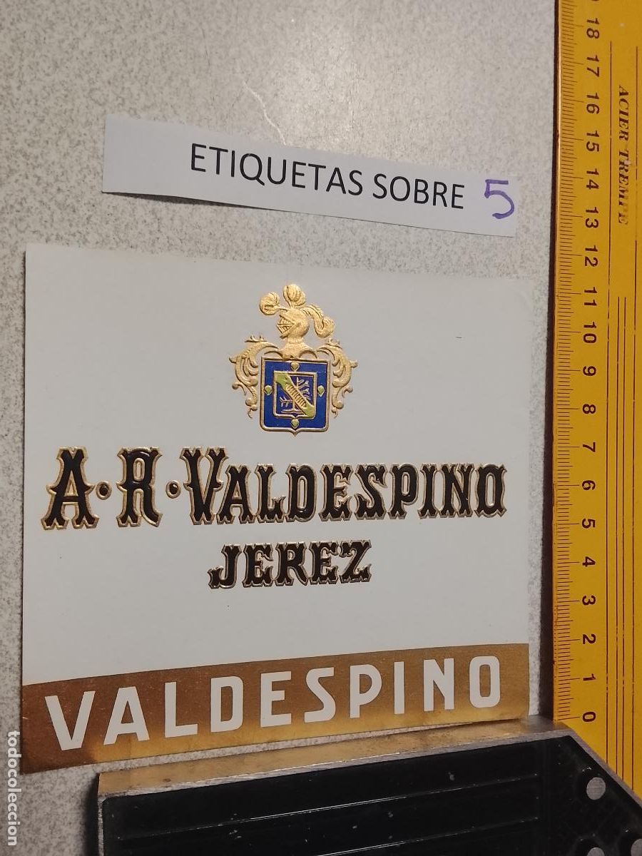 Etiquetas antiguas: HAGA SU OFERTA - ANTIGUA ETIQUETA DE VINOS DE JEREZ LICOR ETC OFERTAS POR LOTES MUCHAS EN MI PERFIL