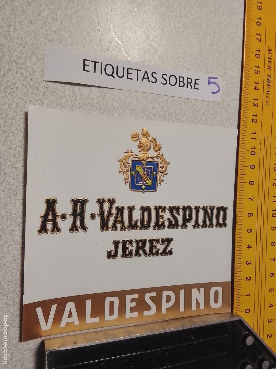 &Eacute;tiquettes anciennes: HAGA SU OFERTA - ANTIGUA ETIQUETA DE VINOS DE JEREZ LICOR ETC OFERTAS POR LOTES MUCHAS EN MI PERFIL
