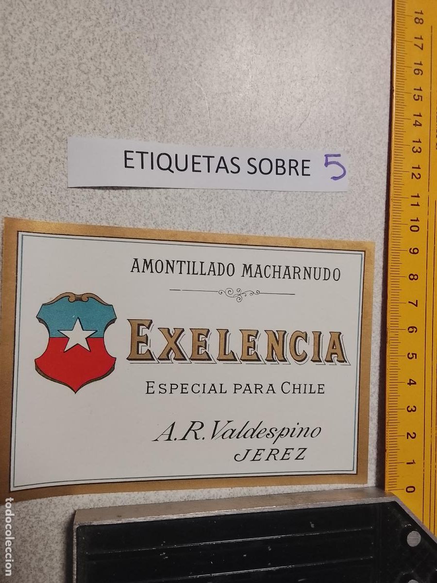 &Eacute;tiquettes anciennes: HAGA SU OFERTA - ANTIGUA ETIQUETA DE VINOS DE JEREZ LICOR ETC OFERTAS POR LOTES MUCHAS EN MI PERFIL