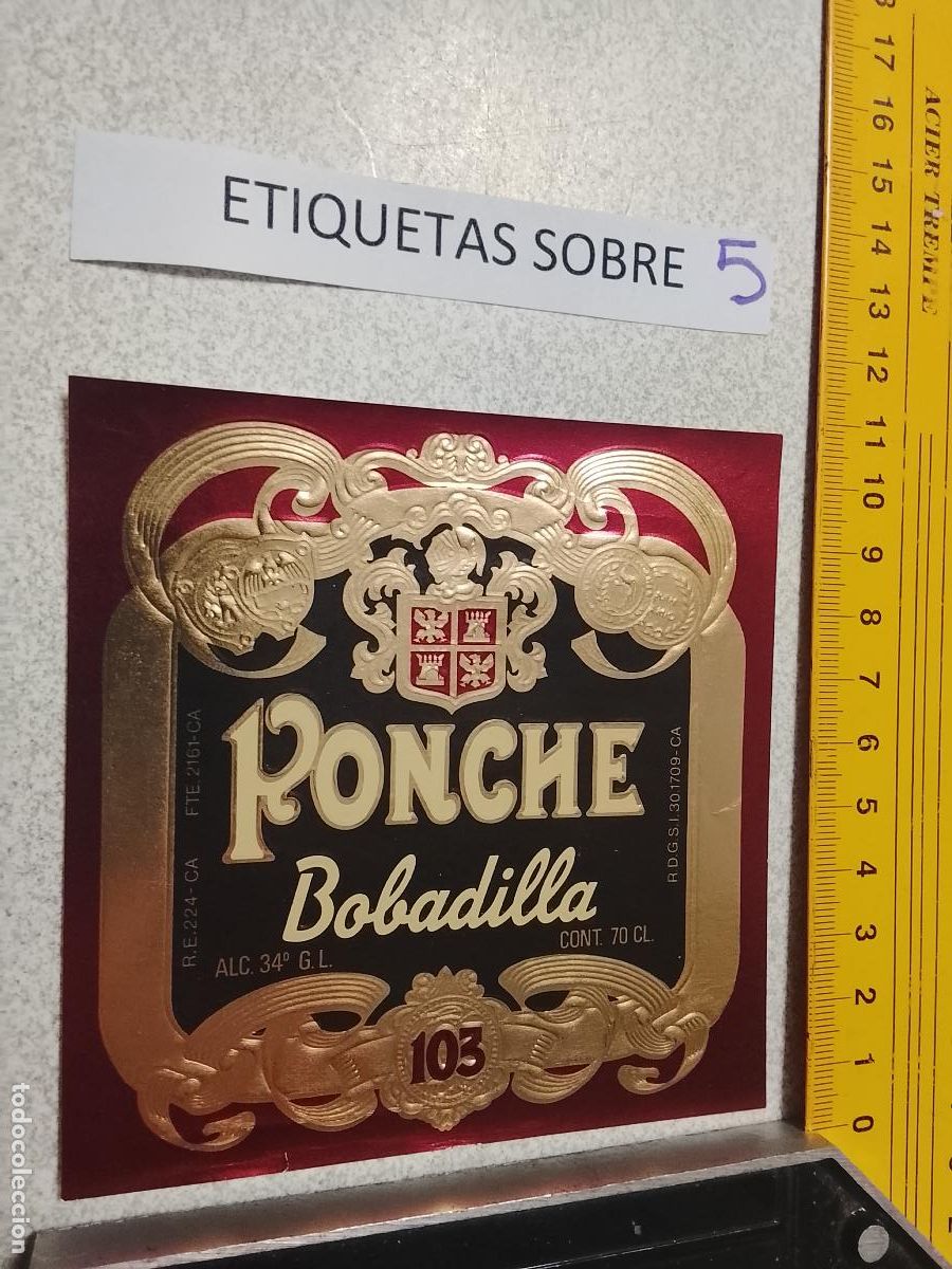 &Eacute;tiquettes anciennes: HAGA SU OFERTA - ANTIGUA ETIQUETA DE VINOS DE JEREZ LICOR ETC OFERTAS POR LOTES MUCHAS EN MI PERFIL