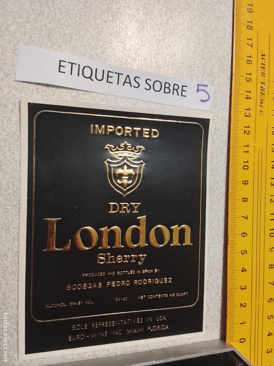 Etiquetas antiguas: HAGA SU OFERTA - ANTIGUA ETIQUETA DE VINOS DE JEREZ LICOR ETC OFERTAS POR LOTES MUCHAS EN MI PERFIL