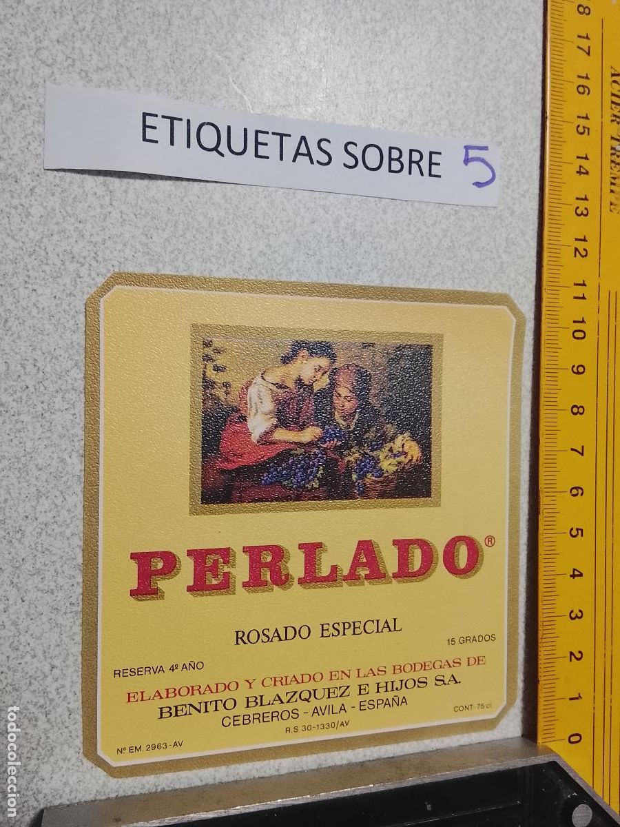 Etiquetas antiguas: HAGA SU OFERTA - ANTIGUA ETIQUETA DE VINOS DE JEREZ LICOR ETC OFERTAS POR LOTES MUCHAS EN MI PERFIL