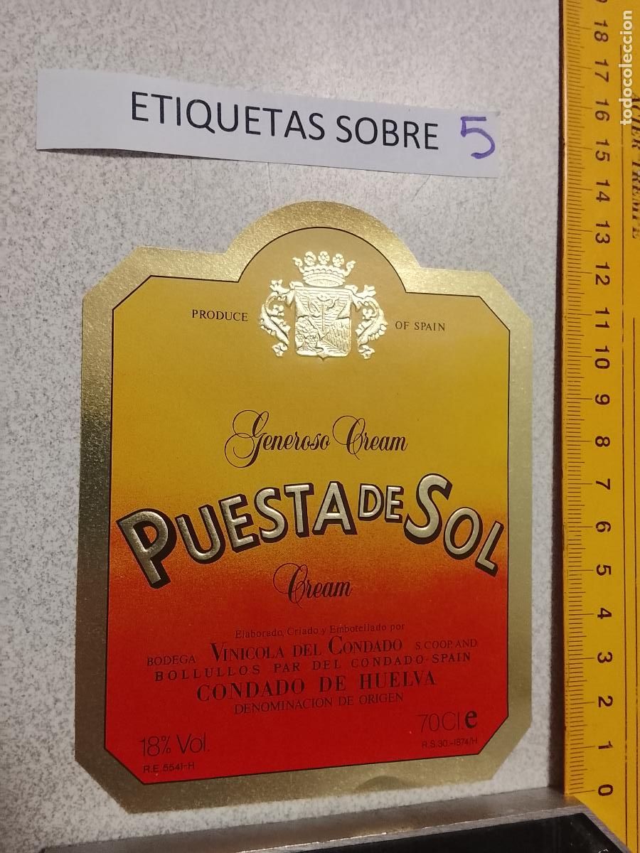 Etiquetas antiguas: HAGA SU OFERTA - ANTIGUA ETIQUETA DE VINOS DE JEREZ LICOR ETC OFERTAS POR LOTES MUCHAS EN MI PERFIL
