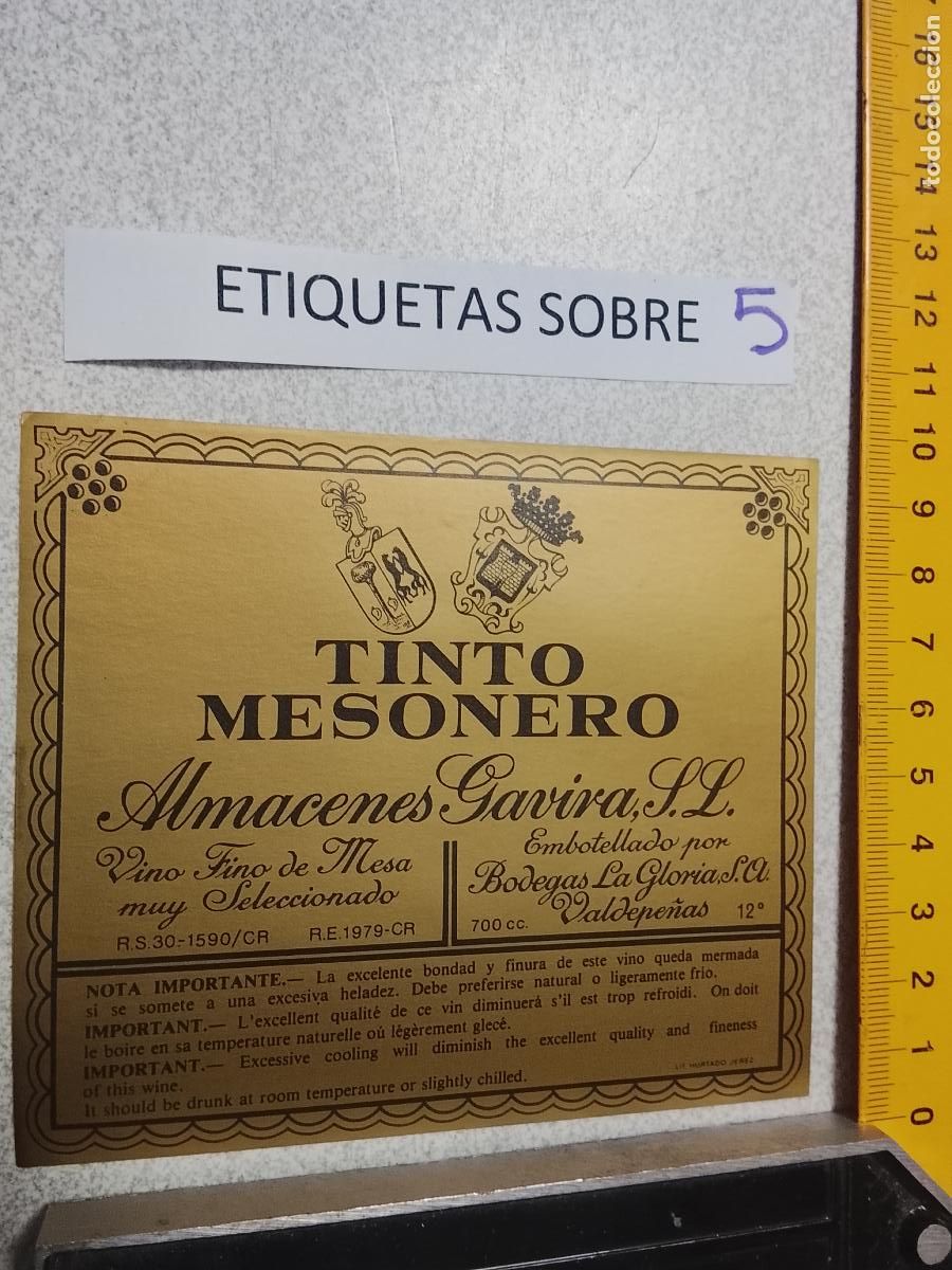 Etiquetas antiguas: HAGA SU OFERTA - ANTIGUA ETIQUETA DE VINOS DE JEREZ LICOR ETC OFERTAS POR LOTES MUCHAS EN MI PERFIL
