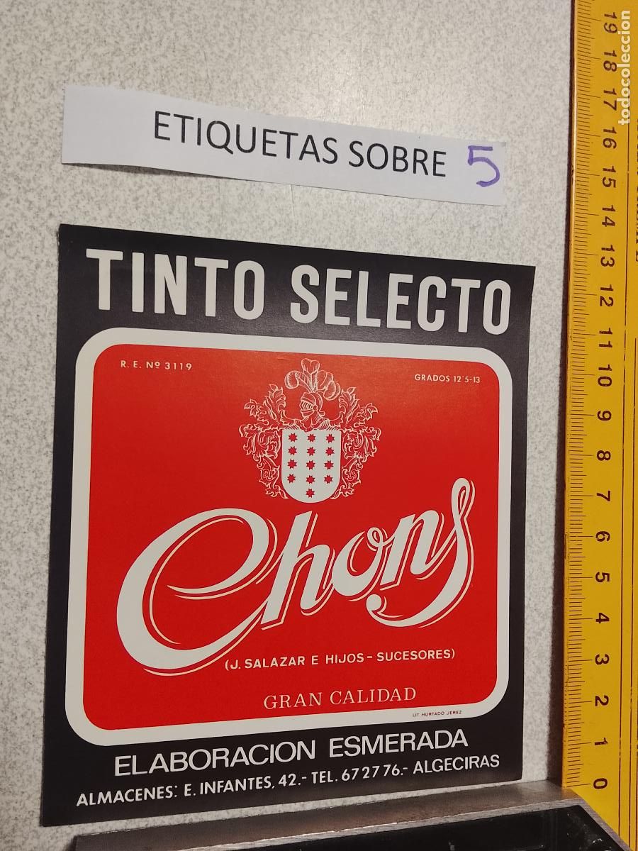 Etiquetas antiguas: HAGA SU OFERTA - ANTIGUA ETIQUETA DE VINOS DE JEREZ LICOR ETC OFERTAS POR LOTES MUCHAS EN MI PERFIL