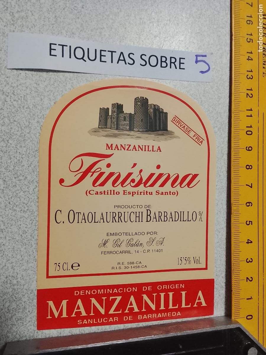 Etiquetas antiguas: HAGA SU OFERTA - ANTIGUA ETIQUETA DE VINOS DE JEREZ LICOR ETC OFERTAS POR LOTES MUCHAS EN MI PERFIL