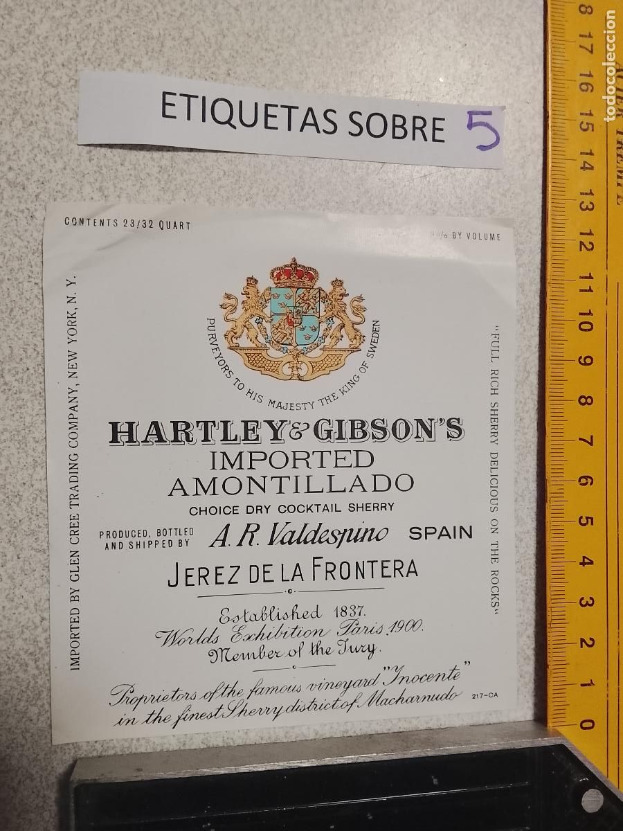 Etiquetas antiguas: HAGA SU OFERTA - ANTIGUA ETIQUETA DE VINOS DE JEREZ LICOR ETC OFERTAS POR LOTES MUCHAS EN MI PERFIL