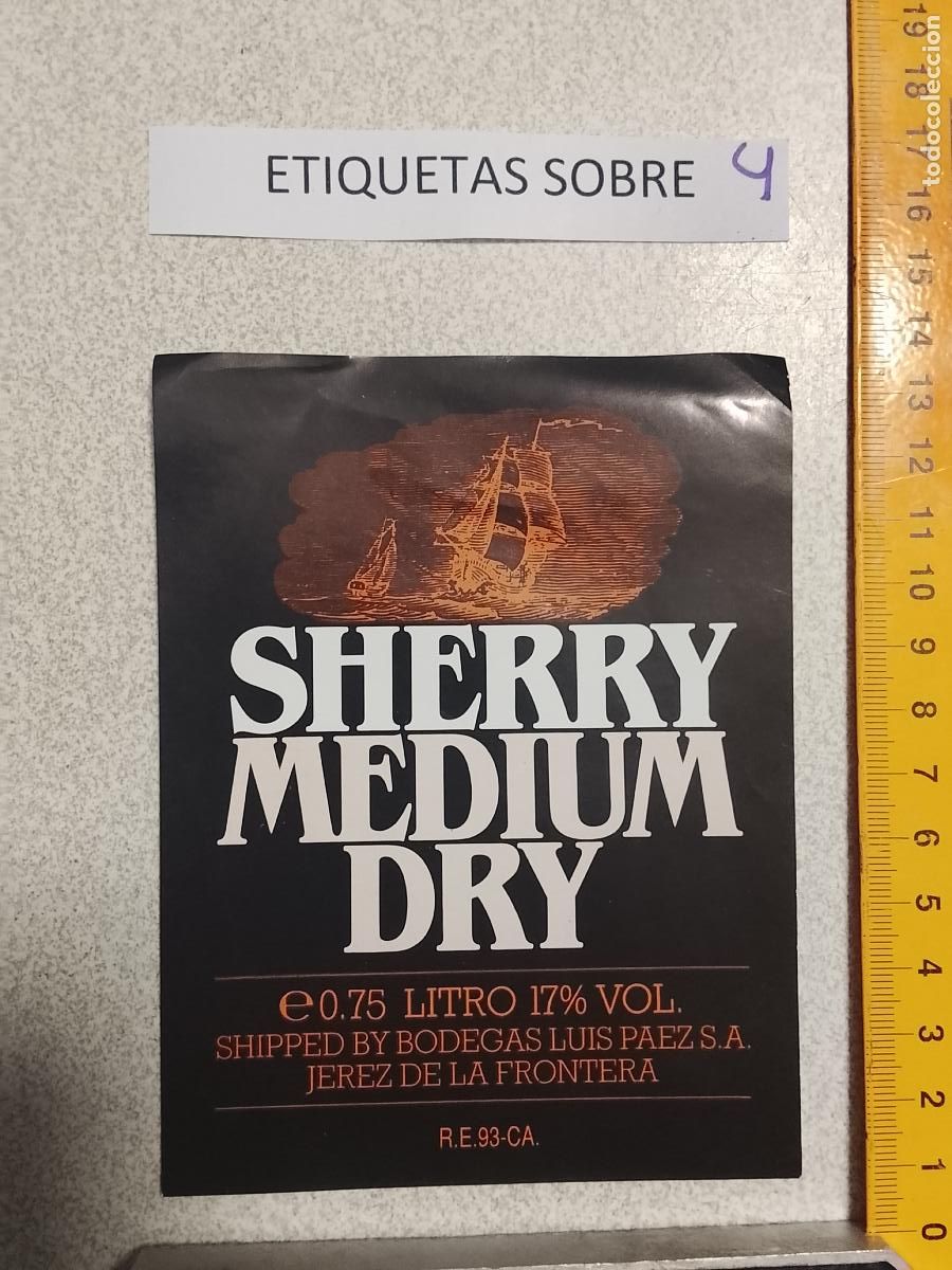Etiquetas antiguas: HAGA SU OFERTA - ANTIGUA ETIQUETA DE VINOS DE JEREZ LICOR ETC OFERTAS POR LOTES MUCHAS EN MI PERFIL
