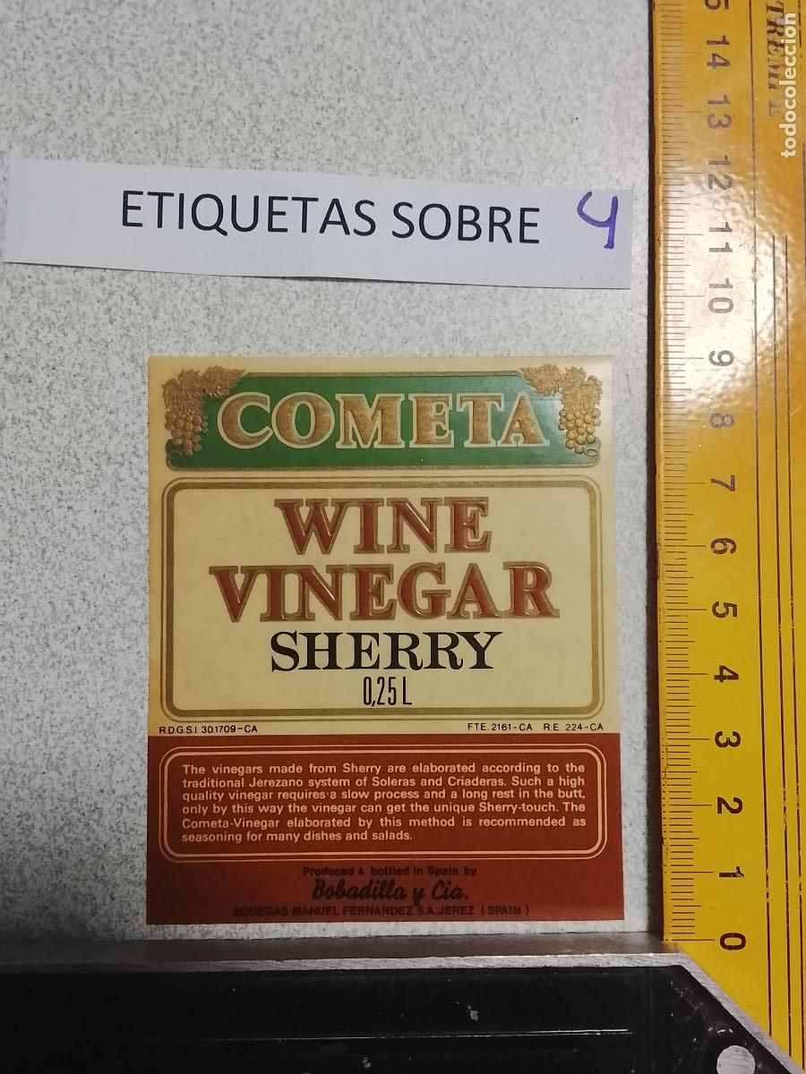 Etiquetas antiguas: HAGA SU OFERTA - ANTIGUA ETIQUETA DE VINOS DE JEREZ LICOR ETC OFERTAS POR LOTES MUCHAS EN MI PERFIL