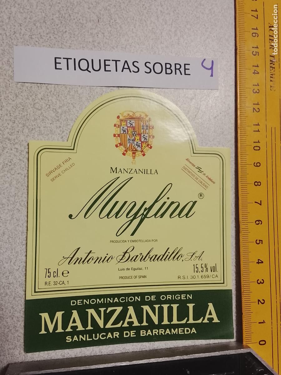 Etiquetas antiguas: HAGA SU OFERTA - ANTIGUA ETIQUETA DE VINOS DE JEREZ LICOR ETC OFERTAS POR LOTES MUCHAS EN MI PERFIL