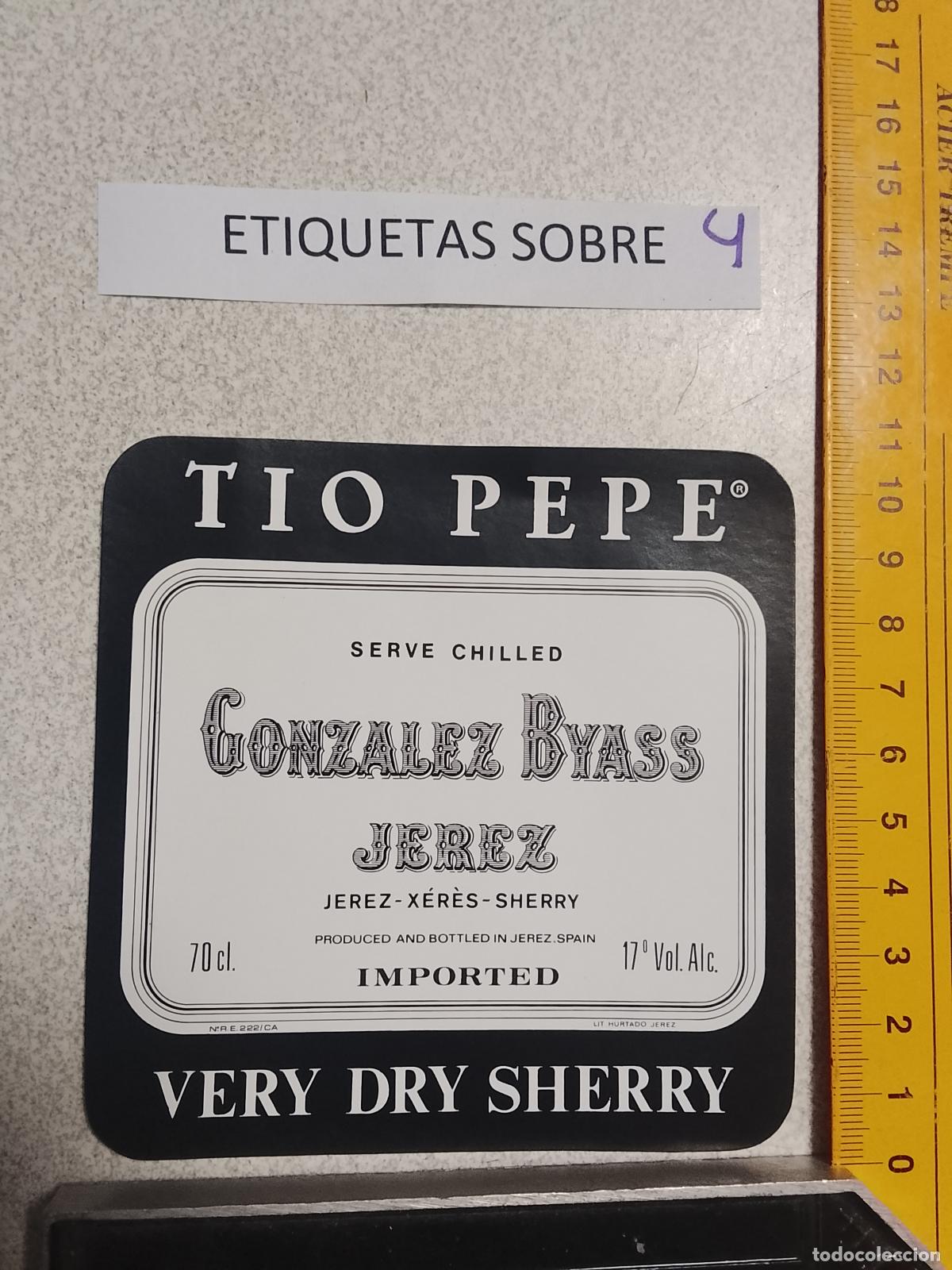 Etiquetas antiguas: HAGA SU OFERTA - ANTIGUA ETIQUETA DE VINOS DE JEREZ LICOR ETC OFERTAS POR LOTES MUCHAS EN MI PERFIL