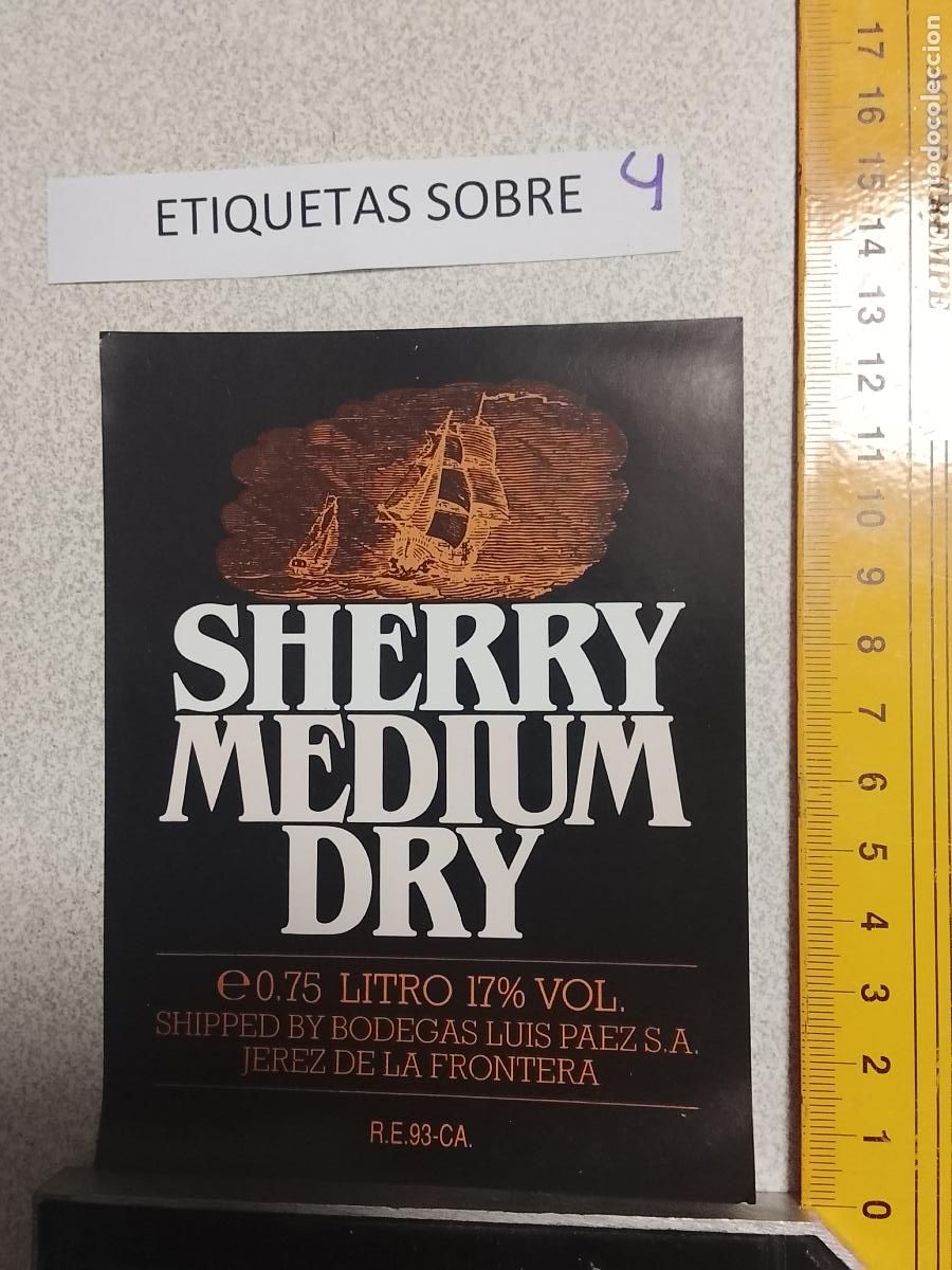 Etiquetas antiguas: HAGA SU OFERTA - ANTIGUA ETIQUETA DE VINOS DE JEREZ LICOR ETC OFERTAS POR LOTES MUCHAS EN MI PERFIL