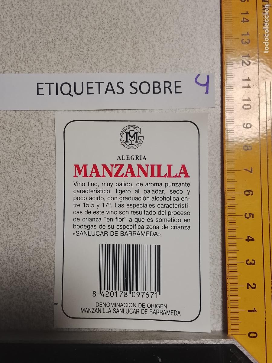 Etiquetas antiguas: HAGA SU OFERTA - ANTIGUA ETIQUETA DE VINOS DE JEREZ LICOR ETC OFERTAS POR LOTES MUCHAS EN MI PERFIL