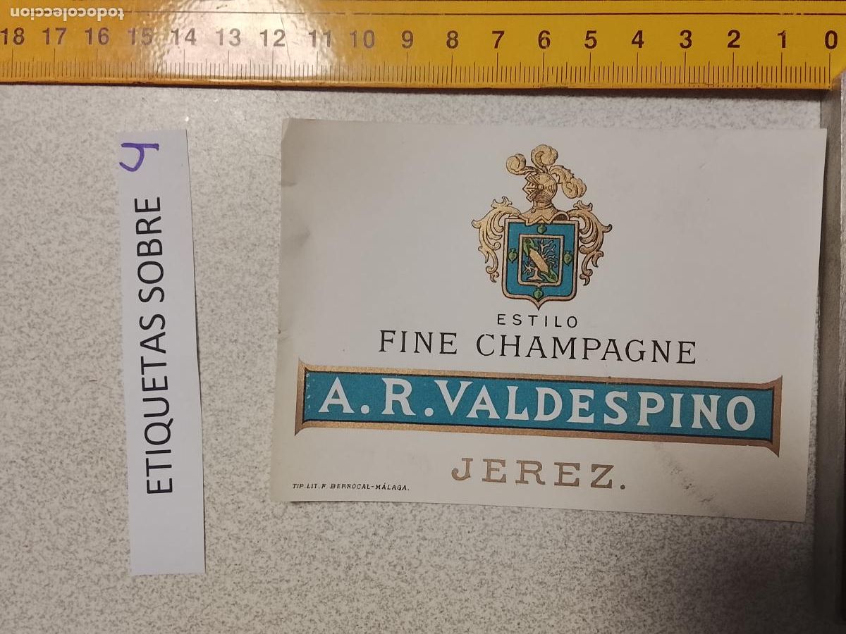 Etiquetas antiguas: HAGA SU OFERTA - ANTIGUA ETIQUETA DE VINOS DE JEREZ LICOR ETC OFERTAS POR LOTES MUCHAS EN MI PERFIL