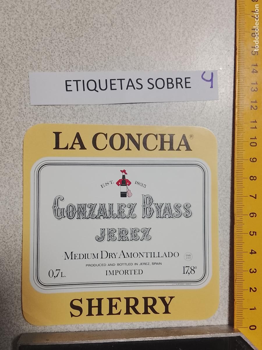 Etiquetas antiguas: HAGA SU OFERTA - ANTIGUA ETIQUETA DE VINOS DE JEREZ LICOR ETC OFERTAS POR LOTES MUCHAS EN MI PERFIL